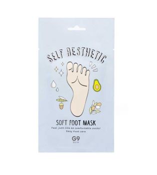 G9 Skin - Máscara para pés Self Aesthetic Soft Foot Mask