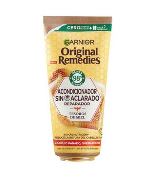 Garnier - Original Remedies Honey Treasures Leave-In Conditioner 250 ml - Cabelos danificados e quebradiços