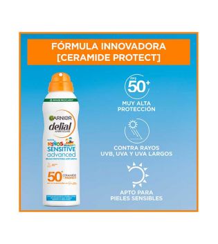 Garnier - Névoa protetora anti-areia Sensitive Advanced Delial FPS50+ Ceramide Protect