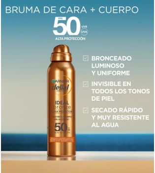 Garnier - Bruma Protetora Invisível Ideal Bronze Delial - FPS50