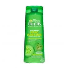 Garnier - Pure Fresh Shampoo Fructis Limpeza de pepino - Gordura do cabelo sem silicone sem parabenos