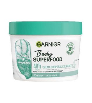 Garnier - Creme Corporal Calmante Body Superfood - Aloe vera: Pele normal a seca