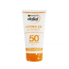 Garnier - Delial Hydra 24h Protect Face and Body Milk - SPF50 Tamanho viagem