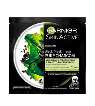 Garnier - Tissue Mask Black Pure Charcoal