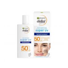 Garnier - Protetor solar facial Delial Sensitive Advanced SPF + 50 com ácido hialurônico