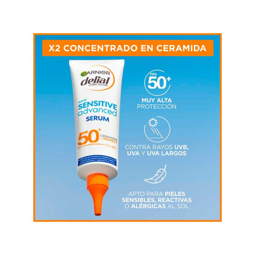 Garnier - Sensitive Advanced Delial SPF50+ Ceramide Protect Body Serum