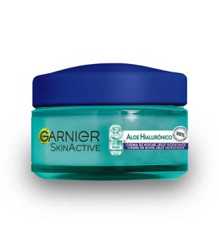 Garnier - *Skin Active* - Creme de noite geléia hidratante Hyaluronic Aloe - Todos os tipos de pele