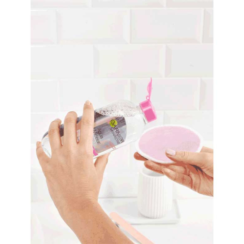 Garnier - *Skin Active* - Almofadas de removedor de maquiagem de microfibra reutilizáveis