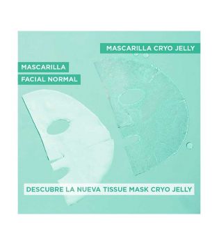 Garnier - *Skin Active* - Máscara anti-fadiga Hyaluronic Cryo Jelly- Pele cansada