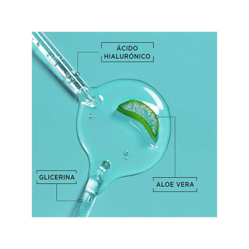 Garnier - *Skin Active* - Soro Hidratante Hialurônico Aloe Esfoliante