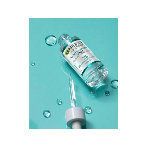 Garnier - *Skin Active* - Soro Hidratante Hialurônico Aloe Esfoliante
