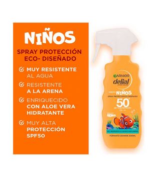 Garnier - Spray protetor ecológico para crianças Delial SPF50+ 270ml