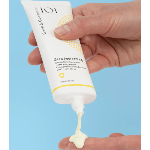 Geek & Gorgeous - Protetor solar facial Zero Peel SPF 50