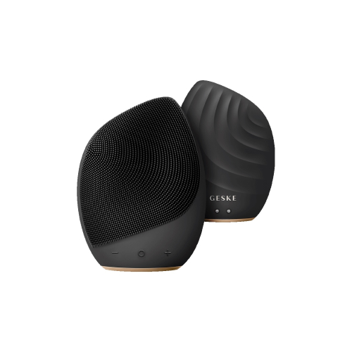GESKE - Sonic Escova massageadora e limpeza facial 5 em 1 - Ouro Preto