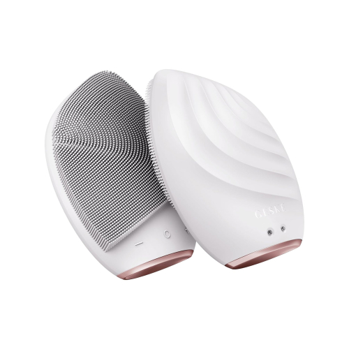 GESKE - Sonic Escova massageadora e de limpeza facial 5 em 1 - Ouro Rosa Branco