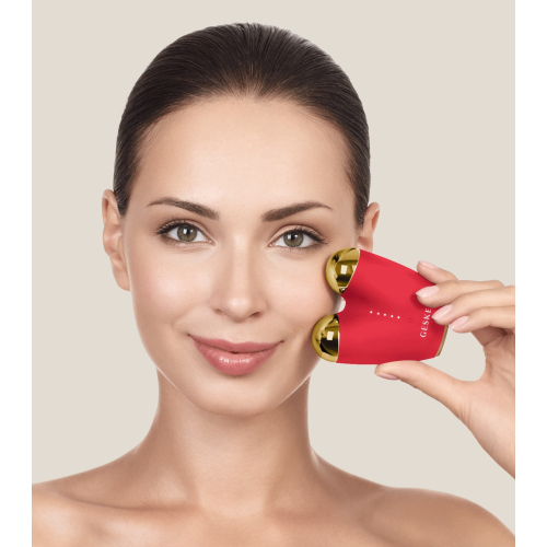 GESKE - *I love myself* - Massageador Microcurrent Face-Lifter 6 In 1 - Red