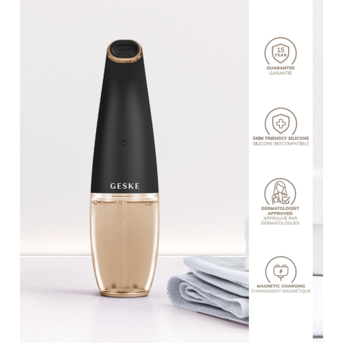 GESKE - Limpador Aqua-Stream Face Cleanser 8 in 1 - Black Gold