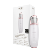 GESKE - Limpador MicroCurrent Skin Scrubber & Blackhead Remover 9 em 1 - White Rose Gold
