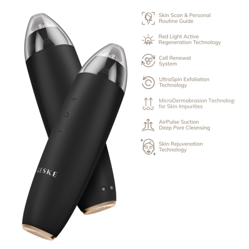GESKE - Limpador MicroDermabrasion Blackhead Remover 7 in 1 - Black