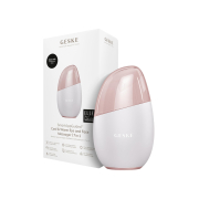 GESKE - Massageador 7 em 1 para olhos e rosto Cool & Warm - White Rose Gold