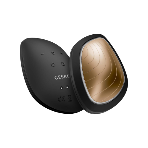 GESKE - Máscara facial Sonic Warm & Cool 9 em 1 - Preto Ouro