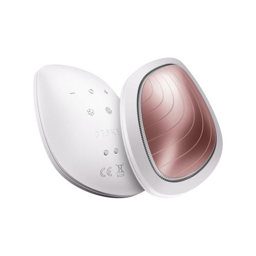 GESKE - Máscara facial Sonic Warm & Cool 9 em 1 - Branco Rosa Dourado