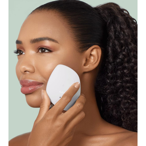 GESKE - Máscara facial Sonic Warm & Cool 9 em 1 - Branco Rosa Dourado