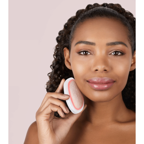 GESKE - Máscara facial Sonic Warm & Cool 9 em 1 - Branco Rosa Dourado