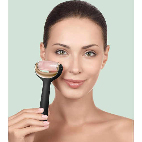 GESKE - Rolo facial e corporal com microagulhas 9 em 1 - Ouro Preto