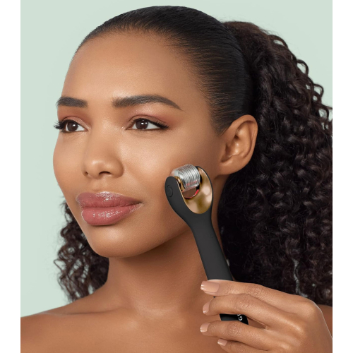 GESKE - Rolo facial de microagulhas 9 em 1 - Ouro Preto