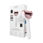 GESKE - Rolo facial e corporal com microagulhas 9 em 1 - Ouro Rosa Branco