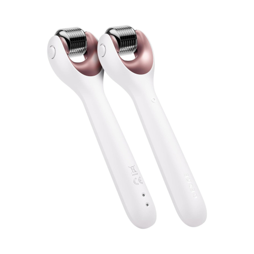 GESKE - Rolo facial de microagulhas 9 em 1 - White Rose Gold