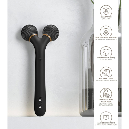 GESKE - Rolo Facial Sonic 4 em 1 - Ouro Preto