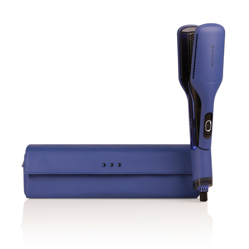 ghd - *Colour Crush* - Alisador de cabelo 2 em 1 Duet Style - Azul índigo