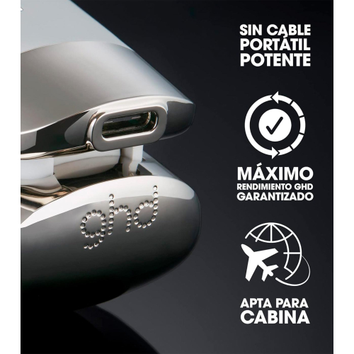 ghd - Alisador sem fio ghd Unplugged - Preto