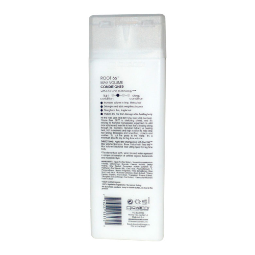 Giovanni - Max Volume condicionador - raiz 66