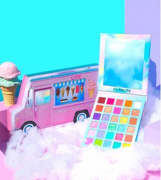 Glamlite - Palette de sombra de olhos Ice Cream Dream