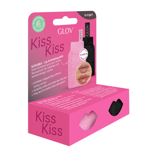 GLOV - *Amore Collection* - Dupla de luvas esfoliantes labiais  Scrubex Kiss&Kiss Set