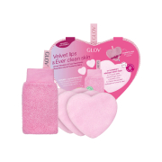 GLOV - *Amore Collection* - Conjunto de disco facial e luva esfoliante labial Velvet Lips And Ever Clean Skin