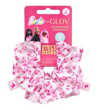 GLOV - *Barbie* - Pacote de 3 elásticos - Pink Panther