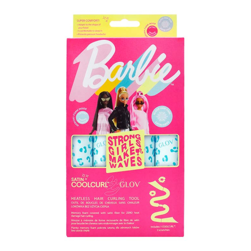 GLOV - *Barbie* - Conjunto para enrolar cabelos sem calor Cool Curl - Blue Panther