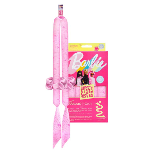 GLOV - *Barbie* - Conjunto para enrolar cabelos sem calor Cool Curl - Pink Panther