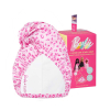 GLOV - *Barbie* - Toalha turbante de cetim e tecido - Pink Panther