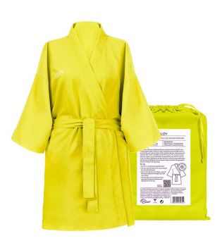 GLOV - Robe Terry Ultra Absorvente Kimono Style - Limão