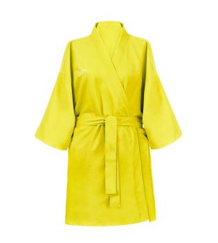 GLOV - Robe Terry Ultra Absorvente Kimono Style - Limão