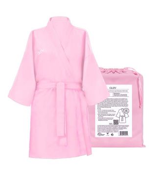 GLOV - Robe Terry Ultra Absorvente Kimono Style - Rosa
