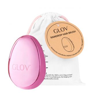 GLOV - Escova para desembaraçar Raindrop Hair Brush - Mirror