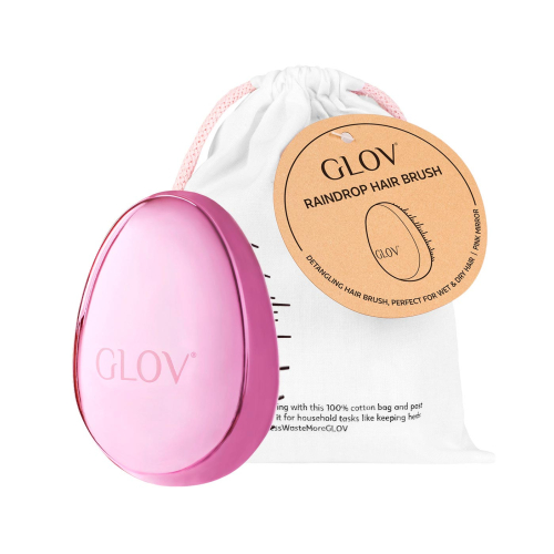GLOV - Escova para desembaraçar Raindrop Hair Brush - Mirror
