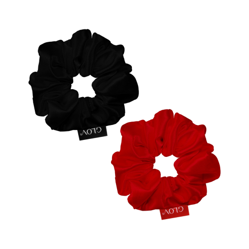 GLOV - Pack de 2 scrunchies Satin Scrunchies tamanho S