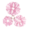 GLOV - Pacote de 3 scrunchies Satin Scrunchies tamanhos S/M/L - Rosa
